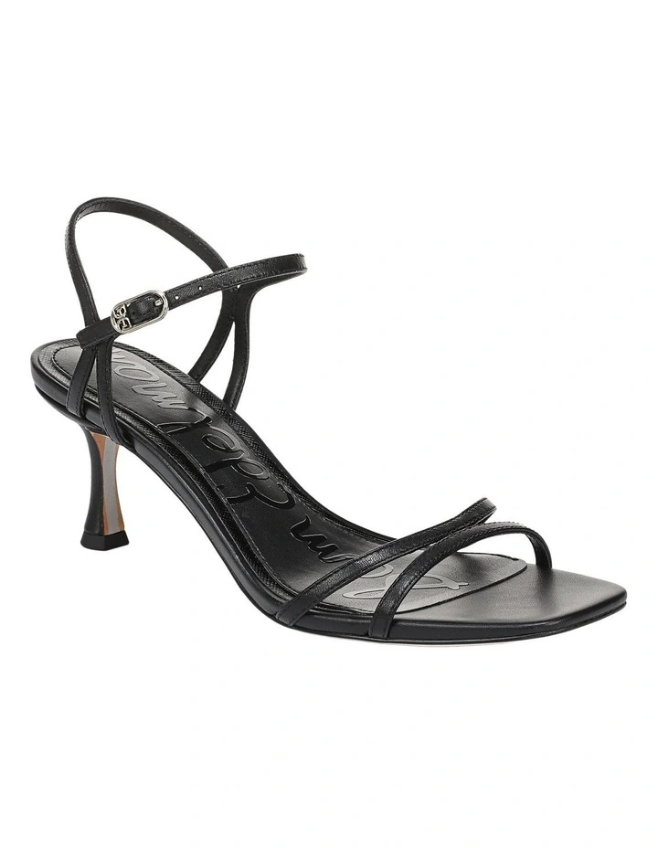 Presley Sandals in Black Leather image 2