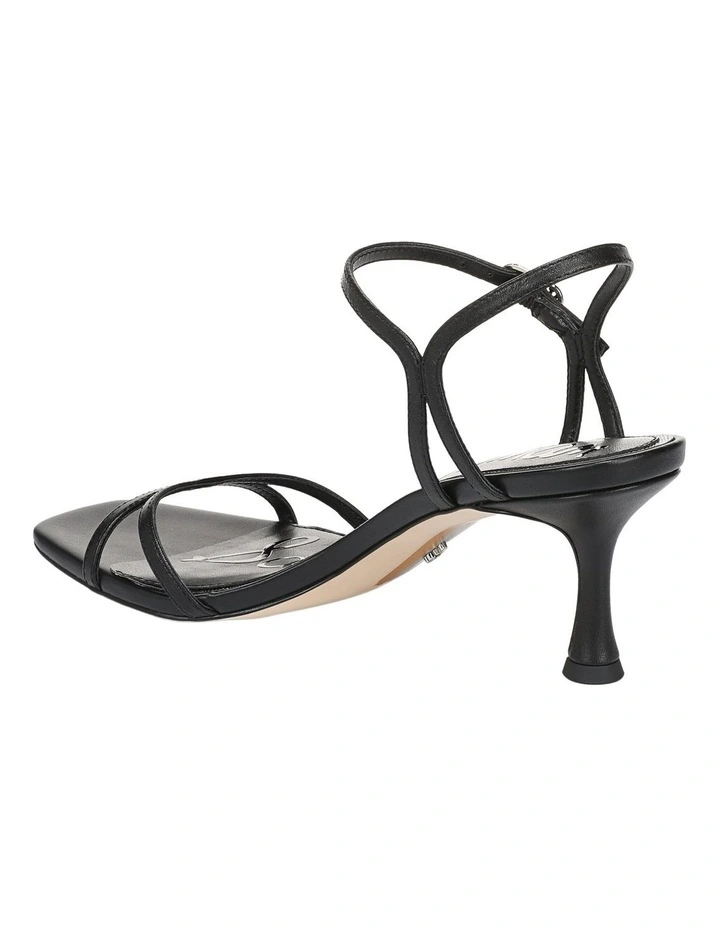 Presley Sandals in Black Leather image 3