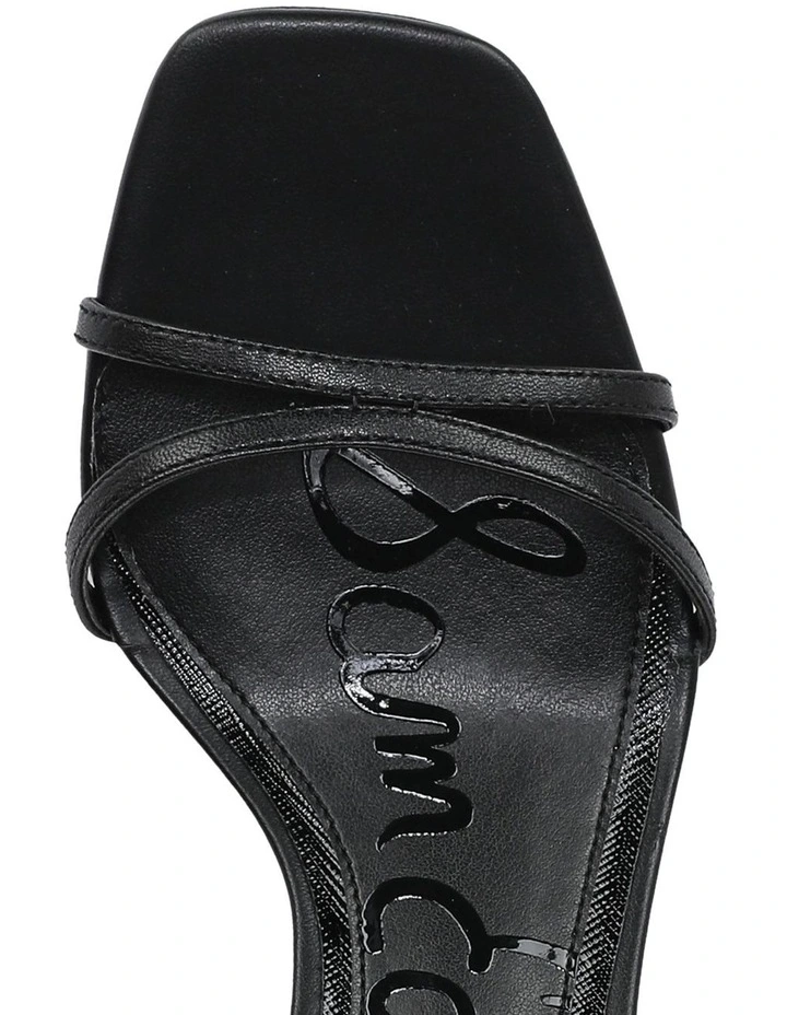Presley Sandals in Black Leather image 4