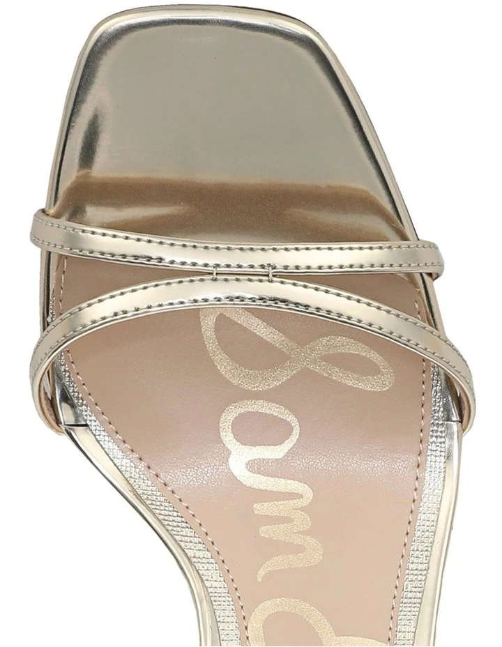 Presley Sandals in Jute Metallic image 4