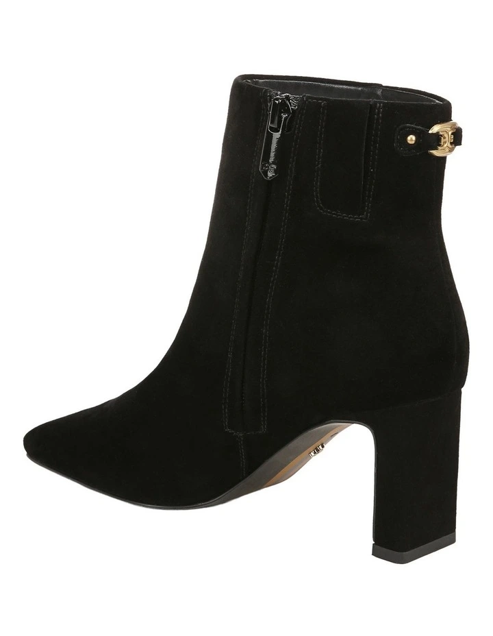 Saige Boots in Black Suede image 3