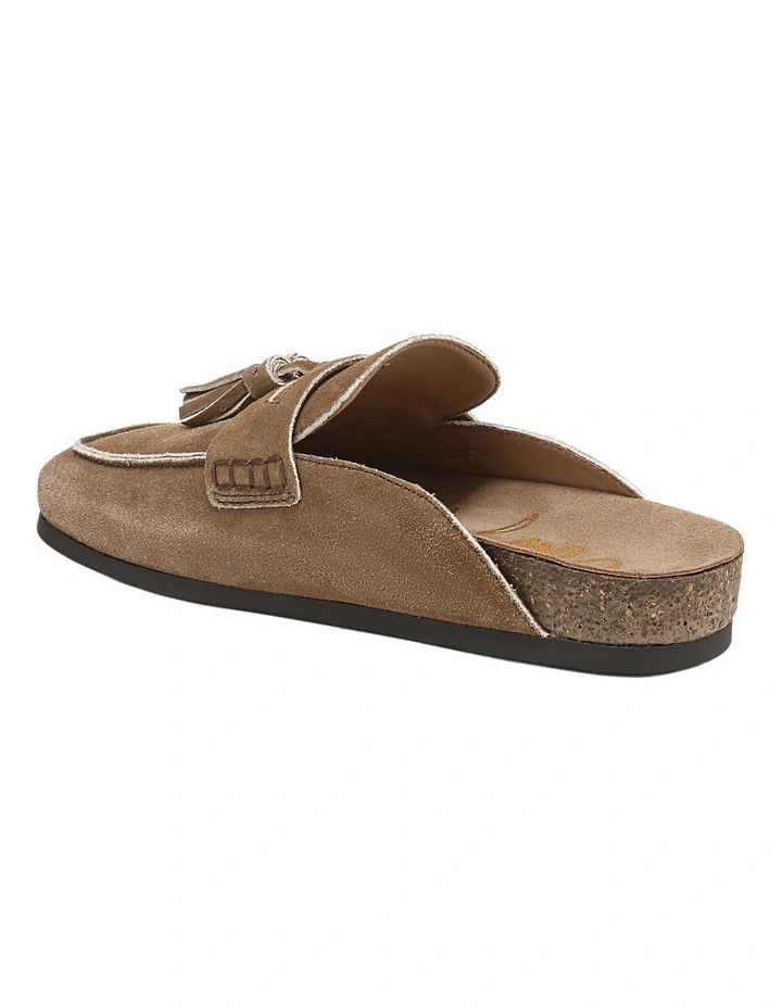 Astrid Mules in Terra Toffee Suede image 3