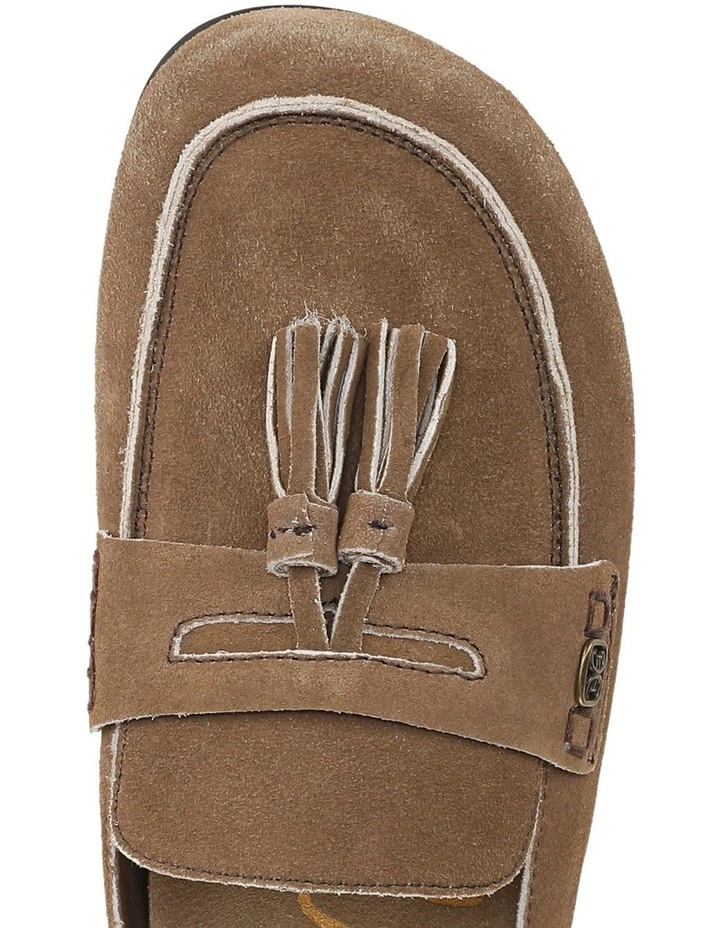 Astrid Mules in Terra Toffee Suede image 4
