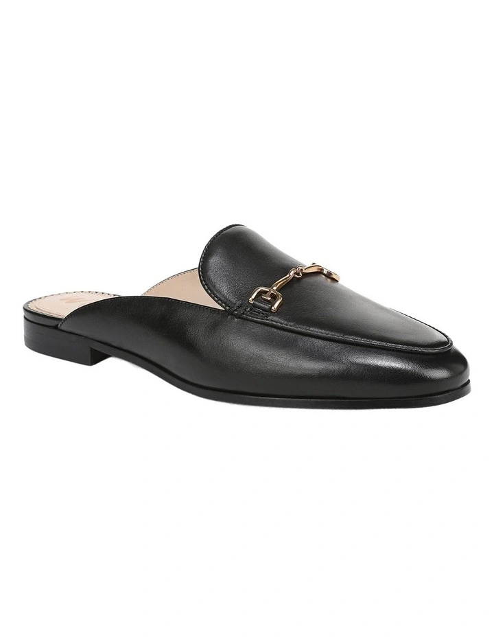 Linnie Mule in Black Leather image 2