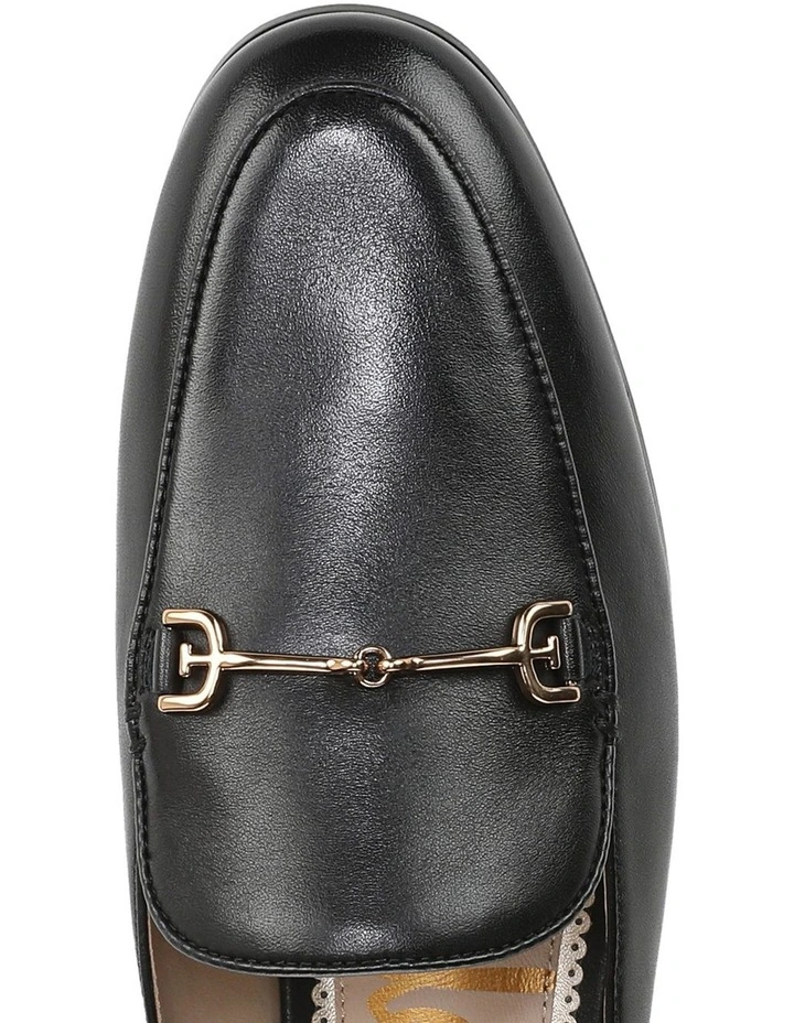 Linnie Mule in Black Leather image 4