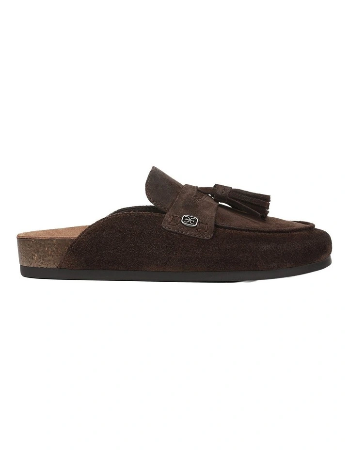 Astrid Flat Shoes in Espresso Bean Suede image 1
