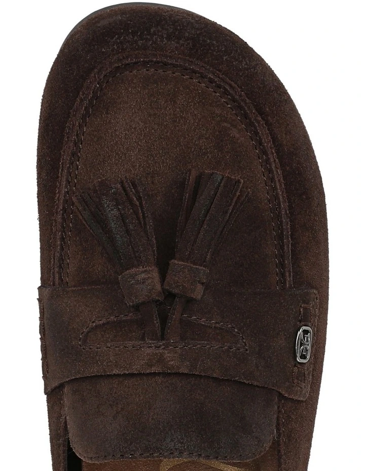 Astrid Flat Shoes in Espresso Bean Suede image 4