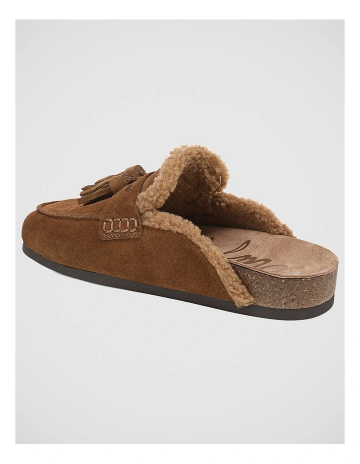 Astrid Mules in Warm Nutmeg Suede image 3