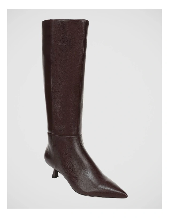 Renee Knee High Boots in Spiced Pecan Leather image 2
