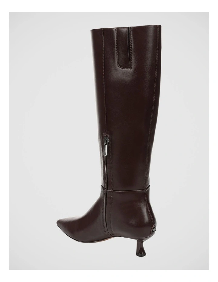 Renee Knee High Boots in Spiced Pecan Leather image 3