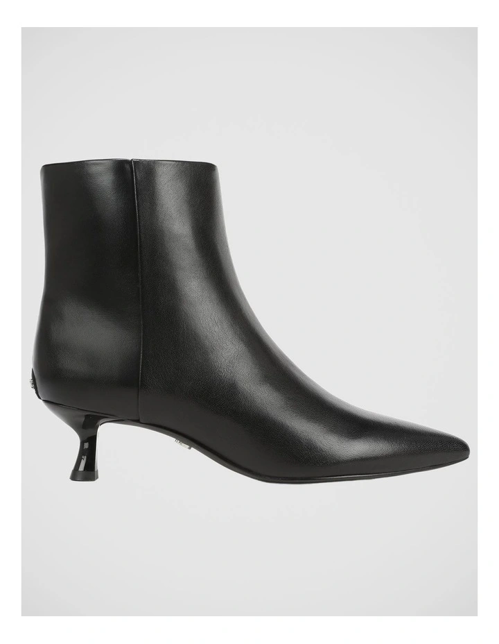 Ryla Ankle Boots in Black Leather image 1
