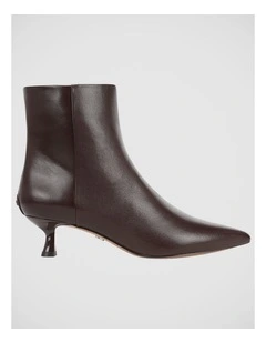 Ryla Ankle Boots in Spiced Pecan Leather
