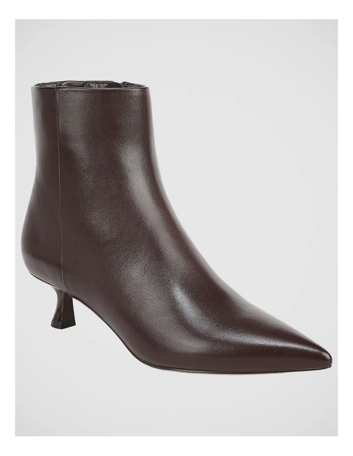 Ryla Ankle Boots in Spiced Pecan Leather image 2