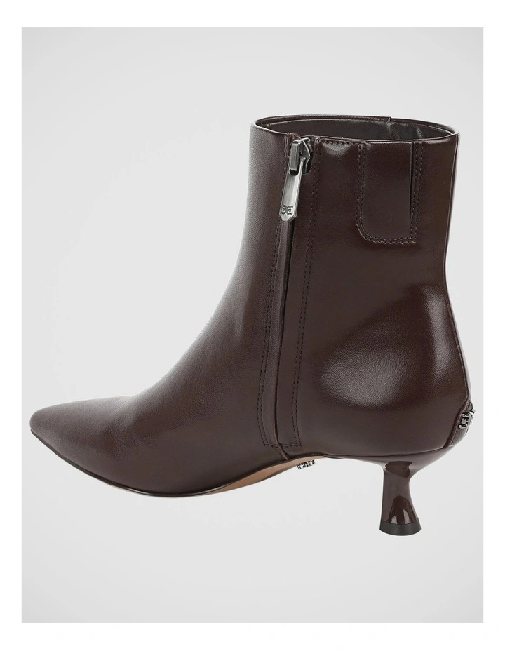 Ryla Ankle Boots in Spiced Pecan Leather image 3