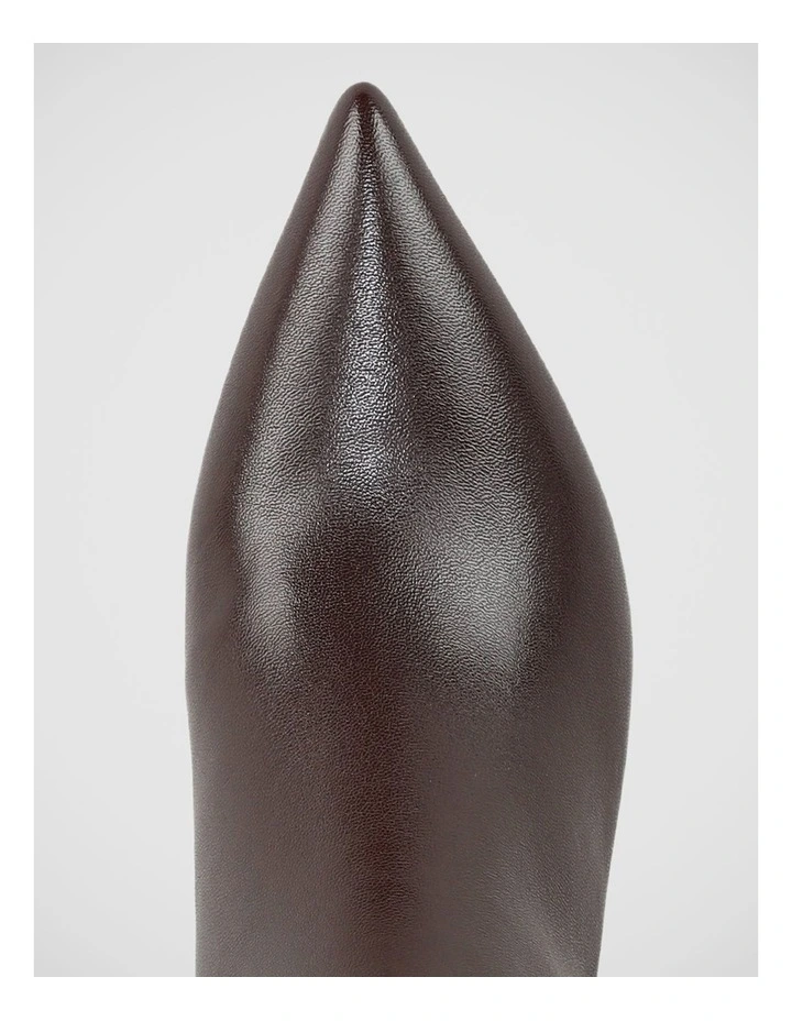 Ryla Ankle Boots in Spiced Pecan Leather image 4