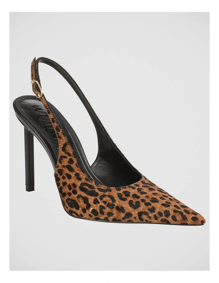 Tegan Sling Back Pump in Animal Brown Multi image 2