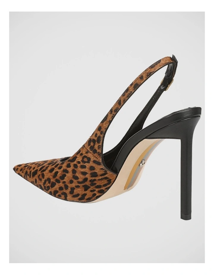 Tegan Sling Back Pump in Animal Brown Multi image 3
