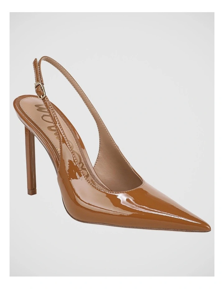 Tegan Sling Back Pump in Dalia Tan Patent image 2