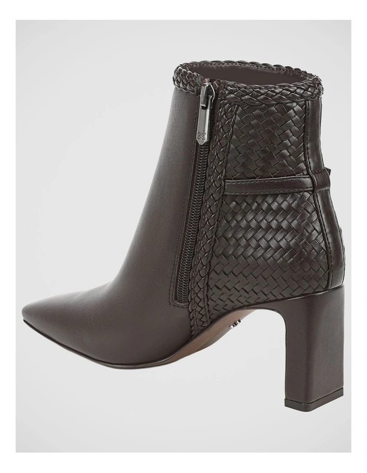 Saige Ankle Boots in Cafe Noir Glove image 3