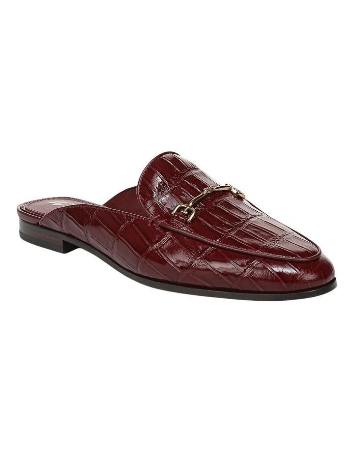 Linnie Mules in French Merlot Croc image 2