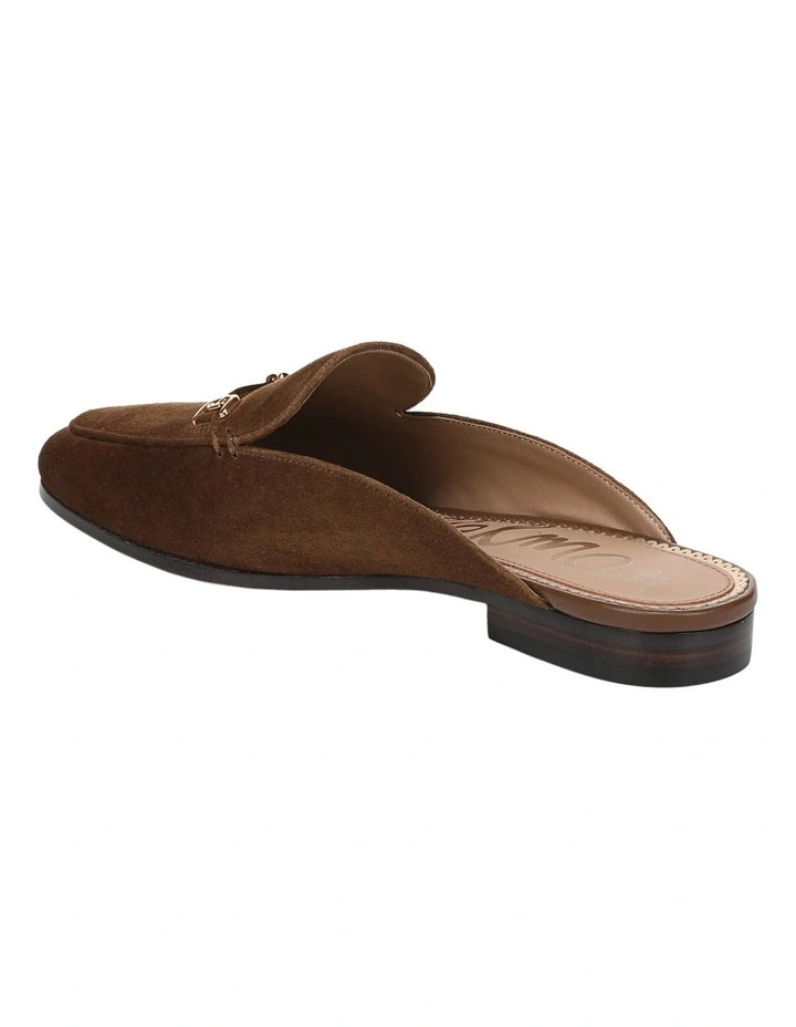 Linnie Mules in Warm Nutmeg Suede image 3