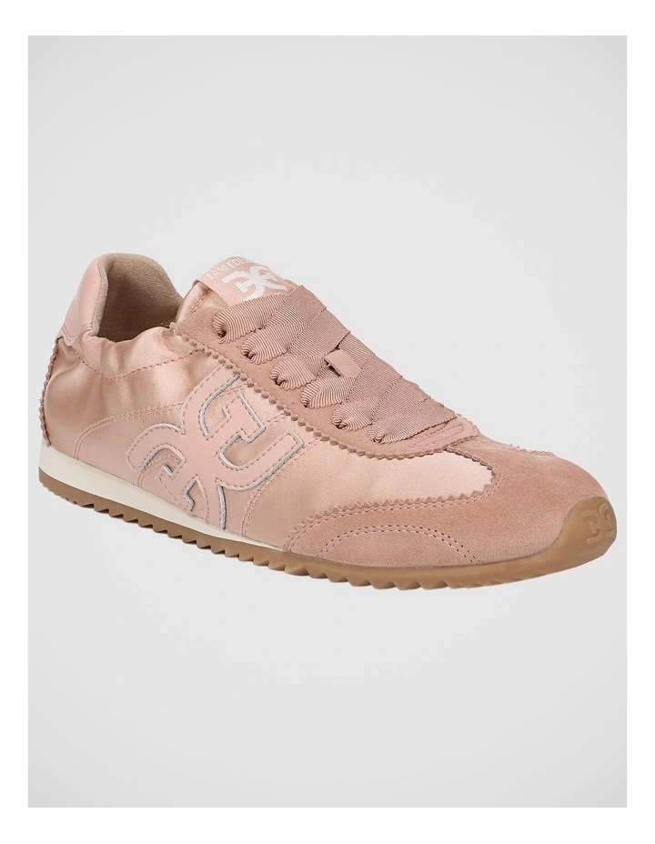 Isella Sneakers in Ballet Pink Suede image 2