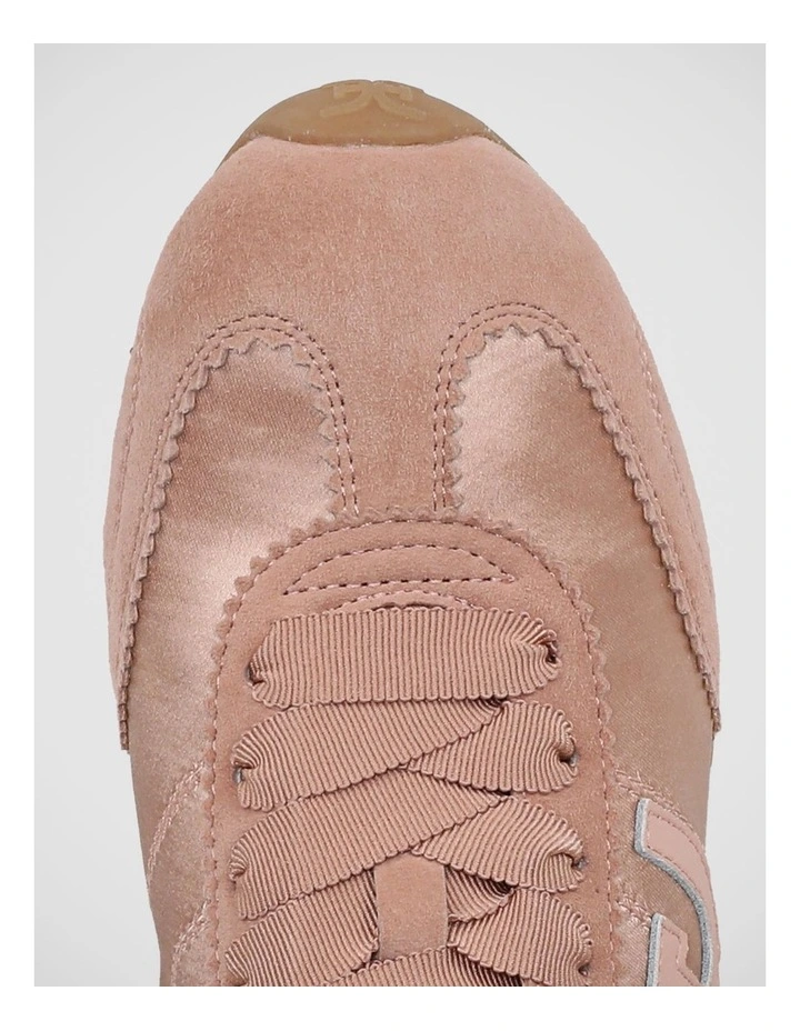 Isella Sneakers in Ballet Pink Suede image 4