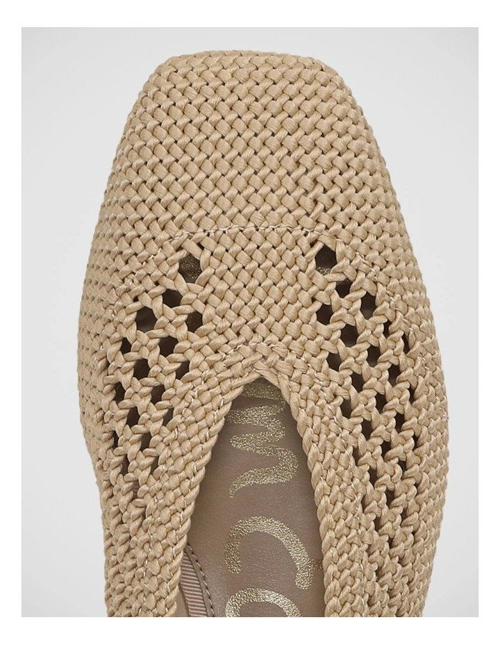 Kasey Flat Shoes in Summersand Knit image 4