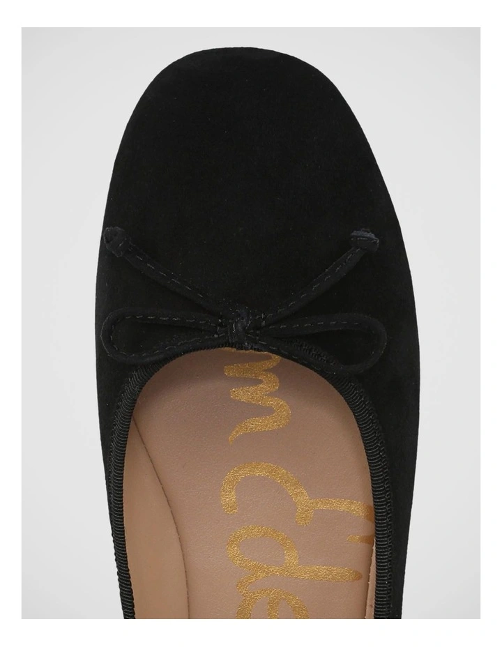 Alie Ballet Flats in Black Suede image 4