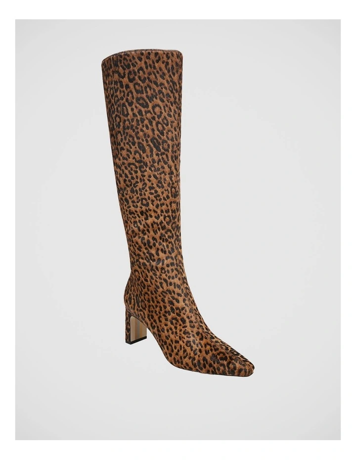 Sylvia Knee Boots in Brown Multi image 2
