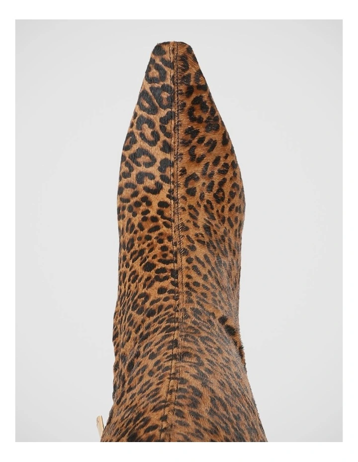 Sylvia Knee Boots in Brown Multi image 4