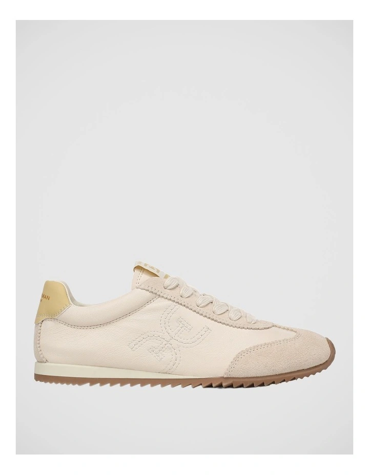 Isella Sneakers in Modern Ivory Suede image 1