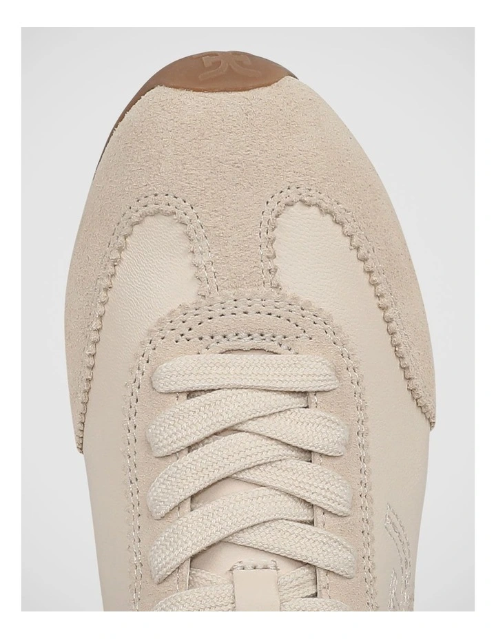 Isella Sneakers in Modern Ivory Suede image 4