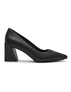 Relena Black Leather