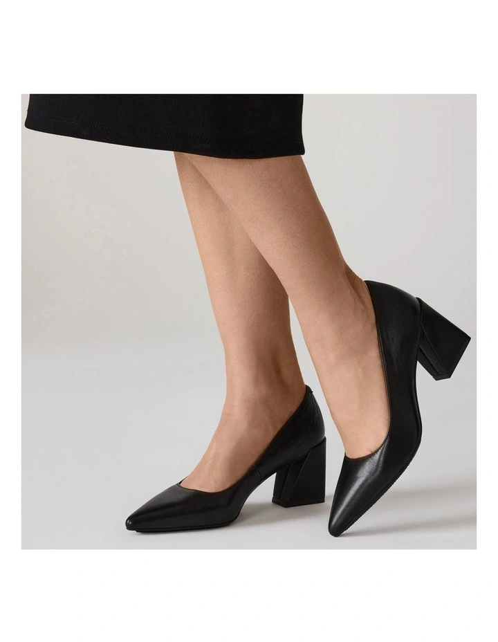 Relena Black Leather image 2