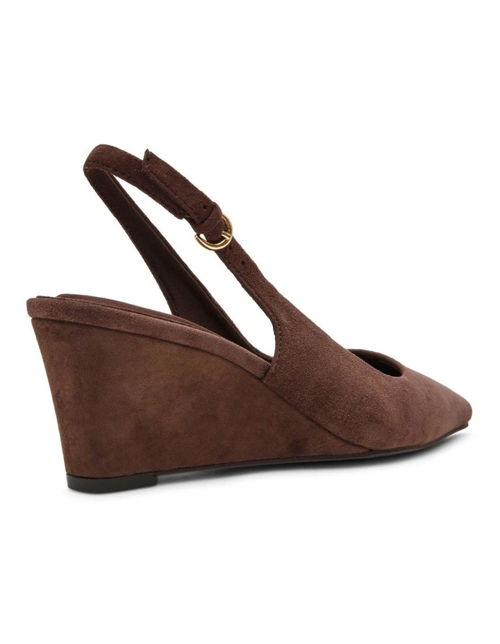 Cookie Chocolate Brown Suede image 3