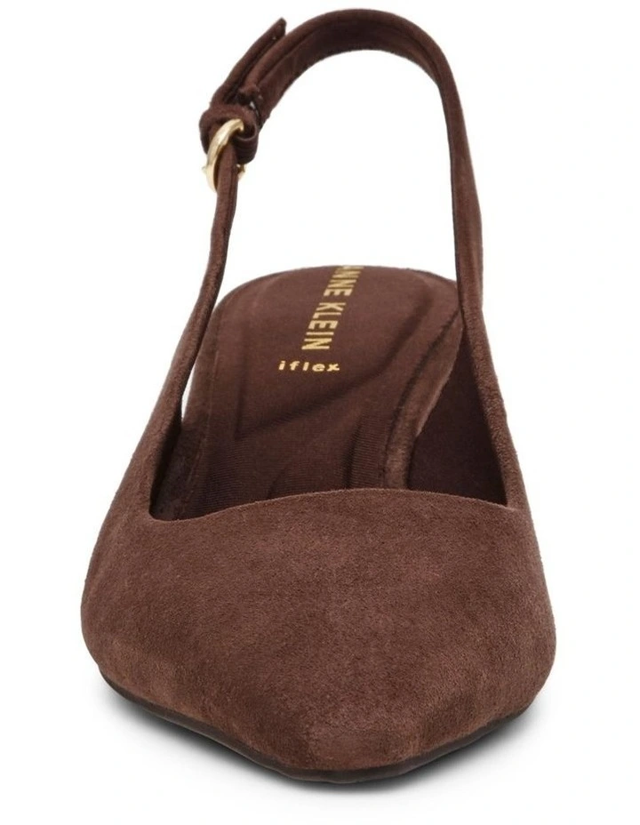 Cookie Chocolate Brown Suede image 4