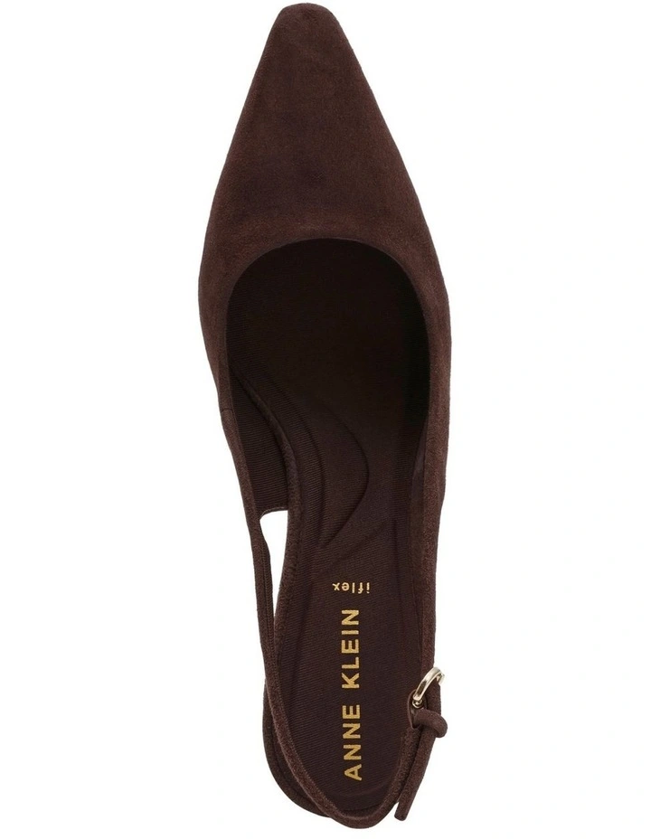 Cookie Chocolate Brown Suede image 5