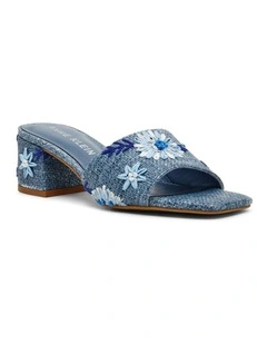 Dolls Blue Raffia