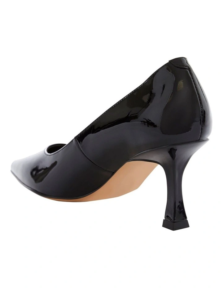 Amaya Heeled Shoes in Black Patent image 3