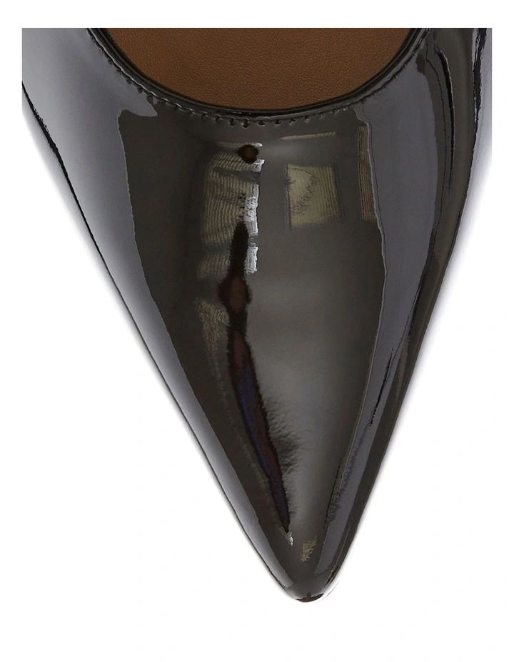 Amaya Heeled Shoes in Black Patent image 4