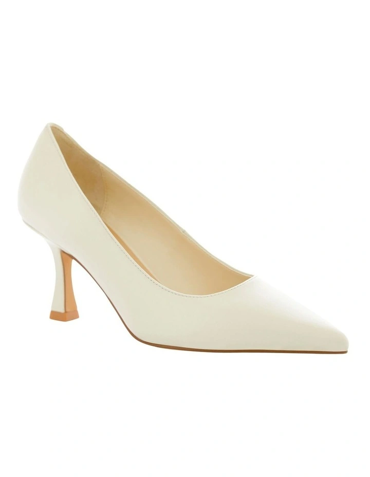 Amaya Heeled Shoes in Bone Glove image 2