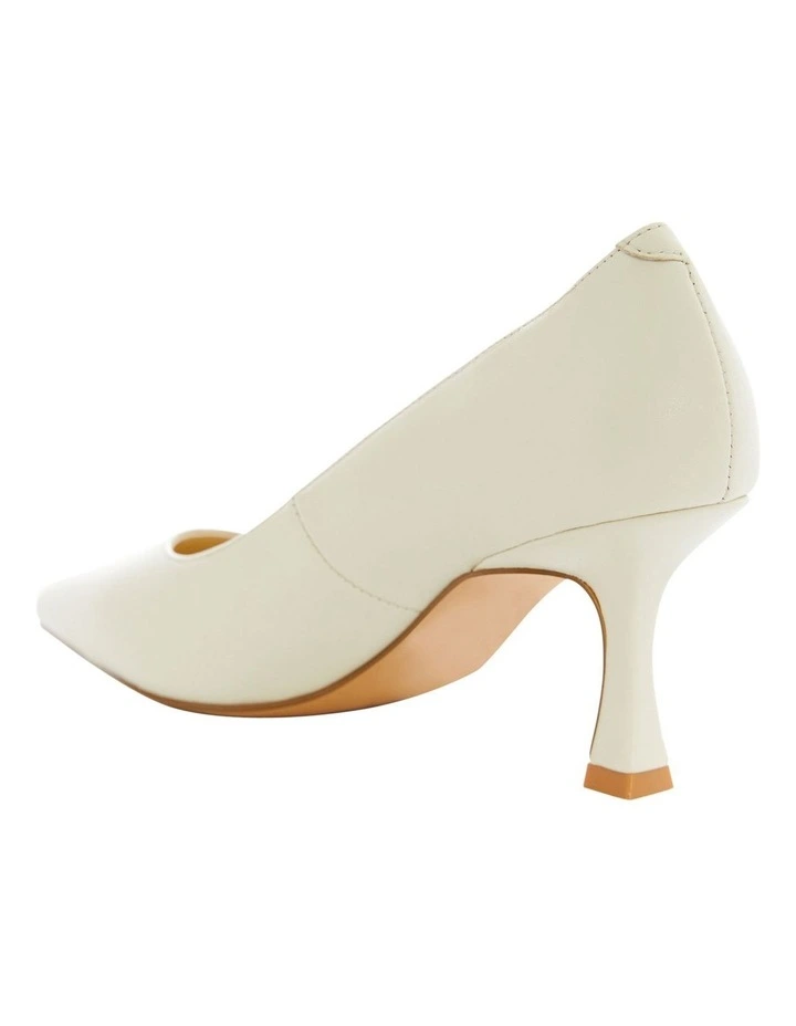 Amaya Heeled Shoes in Bone Glove image 3