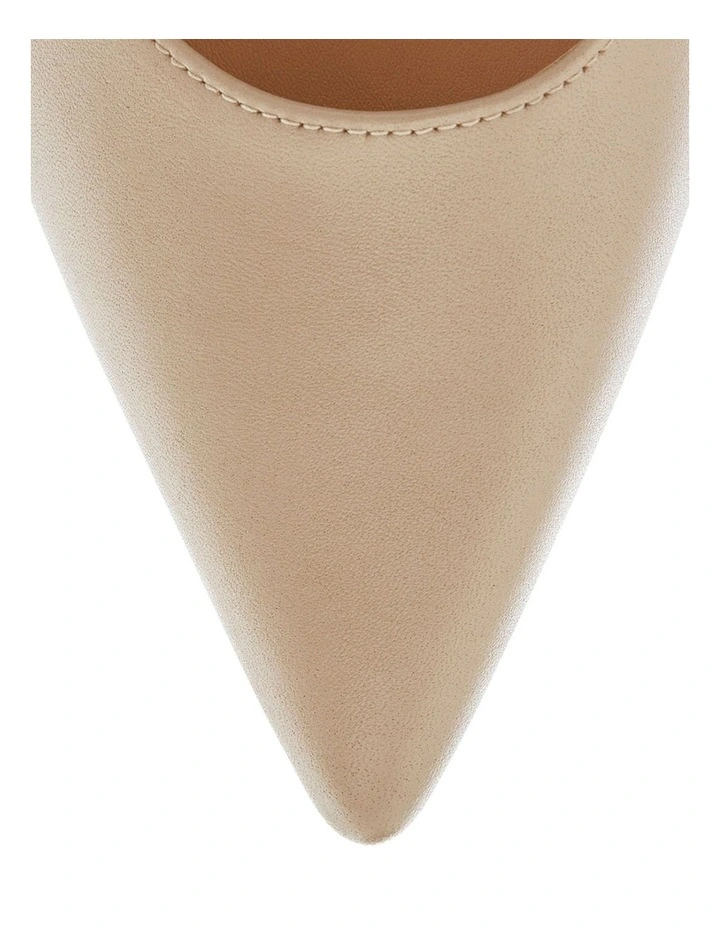 Amaya Heeled Shoes in Nude Leather image 4