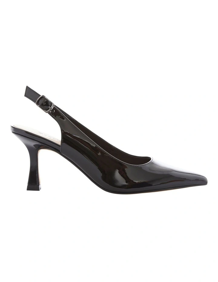 Astrid Heeled Shoes in Black Patent image 1