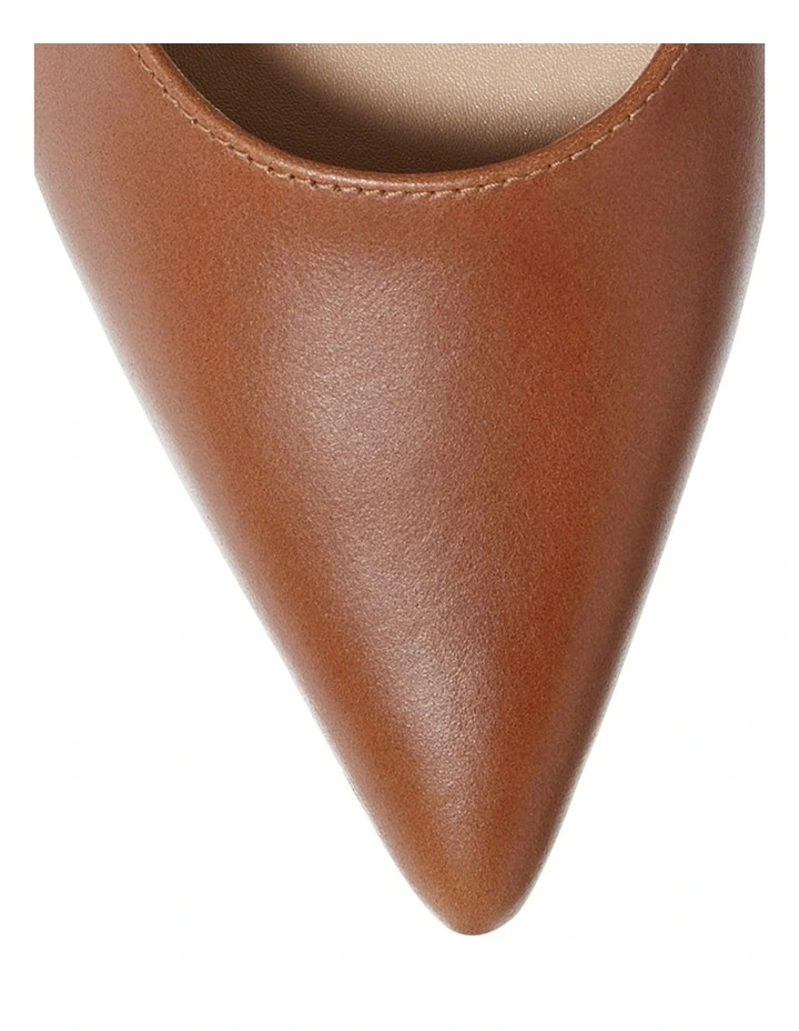 Astrid Heeled Shoes in Cognac Glove image 4