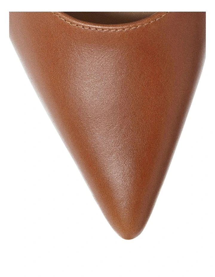 Astrid Heeled Shoes in Cognac Glove image 4