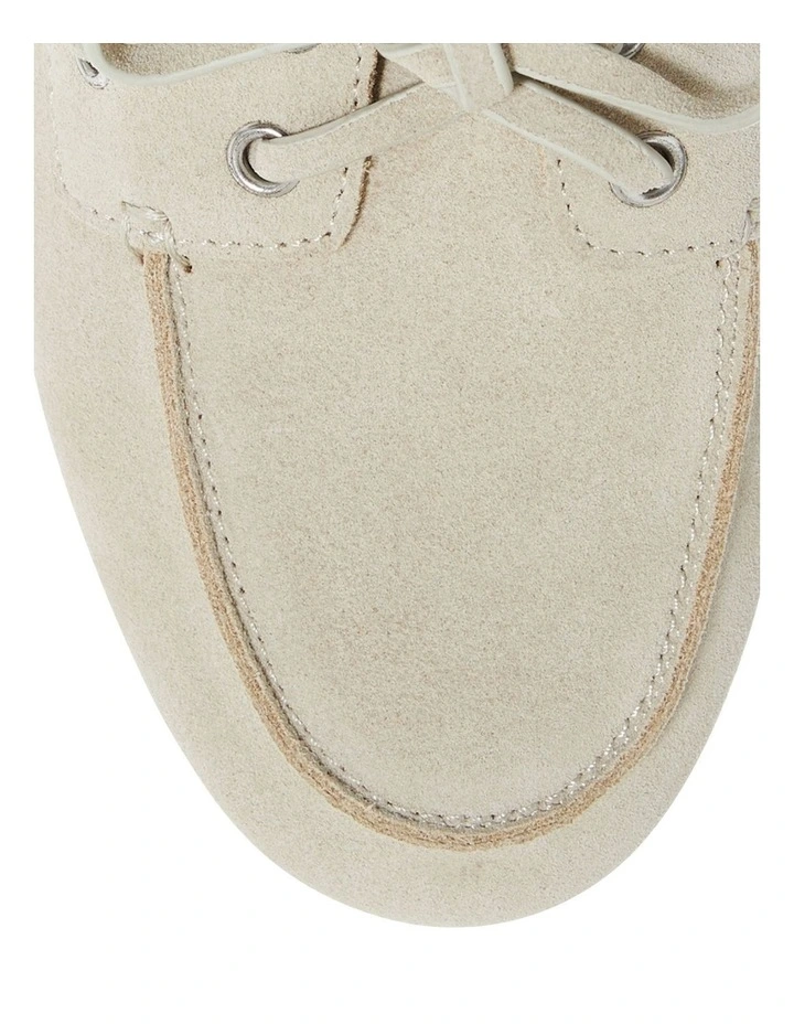 Ohio Flat Shoes in Taupe Suede image 4