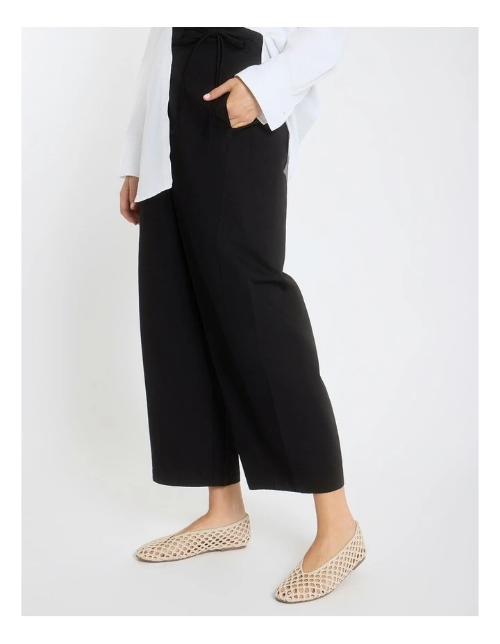 Ella Flats Ballet in Off White Weave image 2