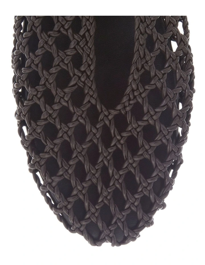 Ella Ballet Flats in Chocolate Weave image 4